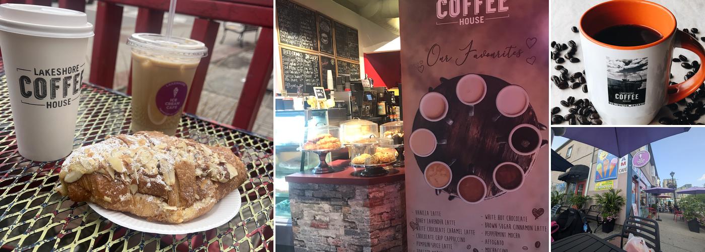 Lakeshore Ice cream and coffee house Menu