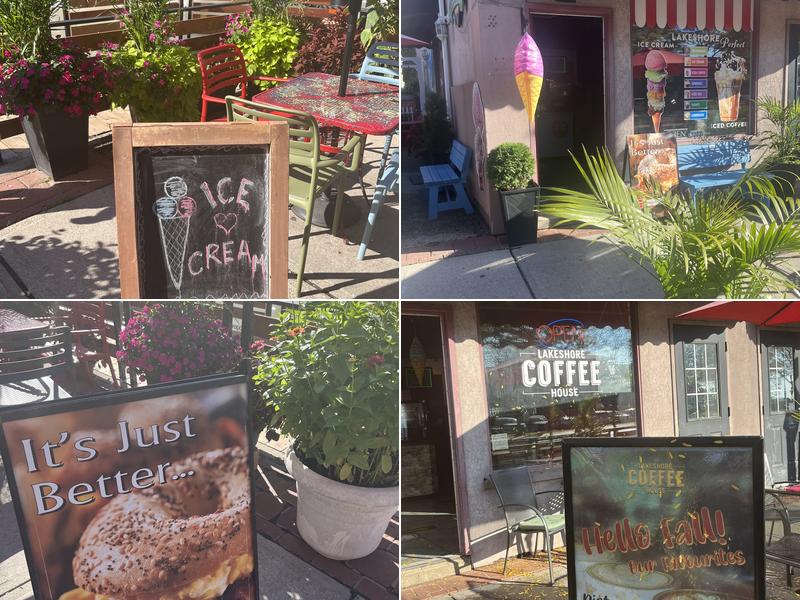 Lakeshore Ice cream and coffee house
