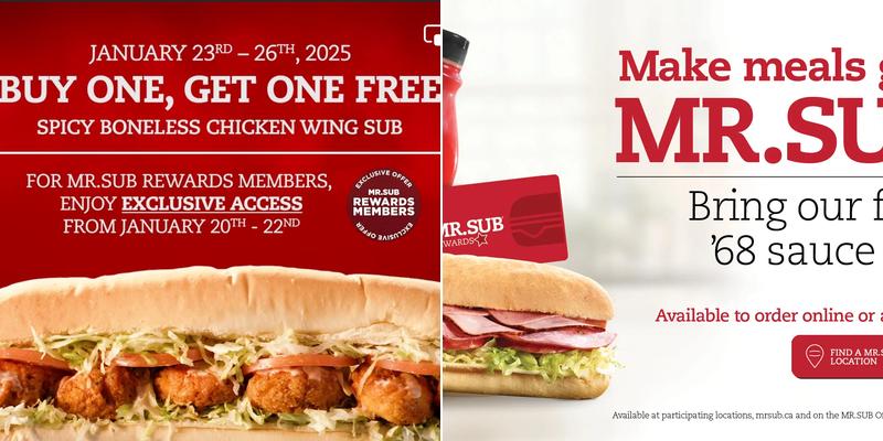 Mr.Sub Menu