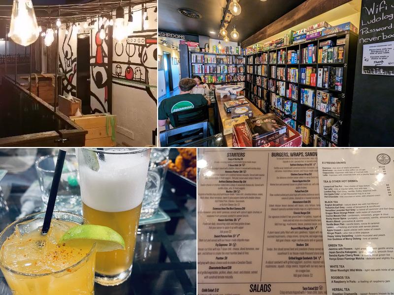 Ludology Boardgame Cafe Menu