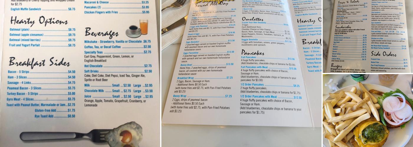 The Lancer Family Restaurant Menu