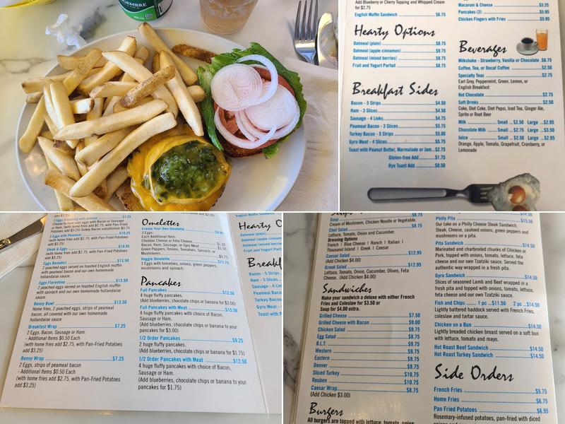 The Lancer Family Restaurant Menu