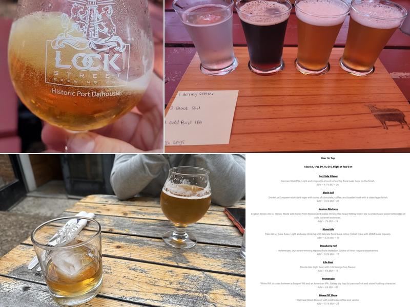 Lock Street Brewing Company Menu