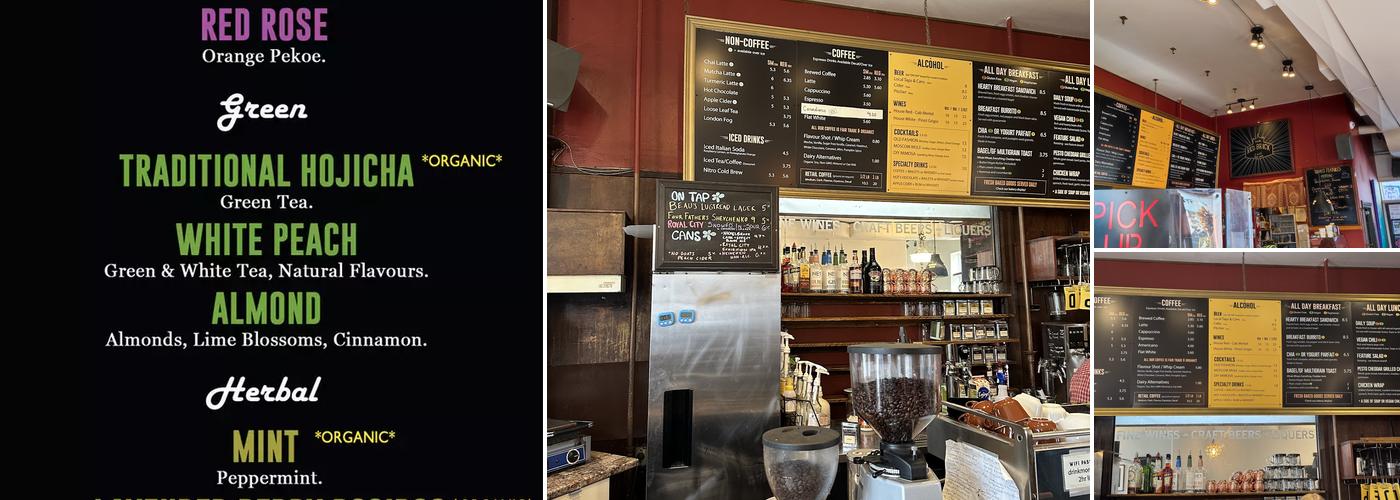 Red Brick Cafe Menu