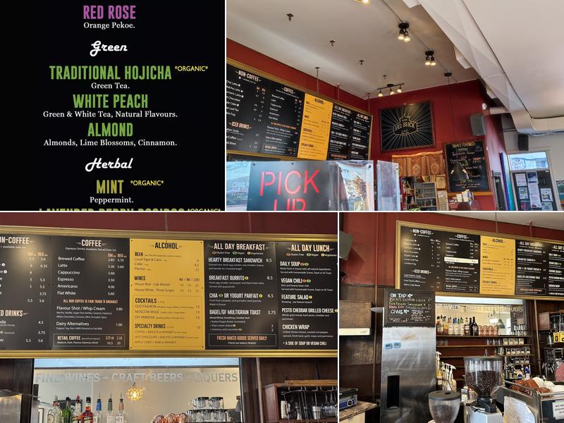 Red Brick Cafe Menu