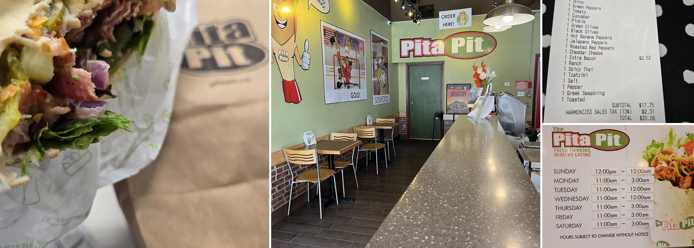 Pita Pit Menu