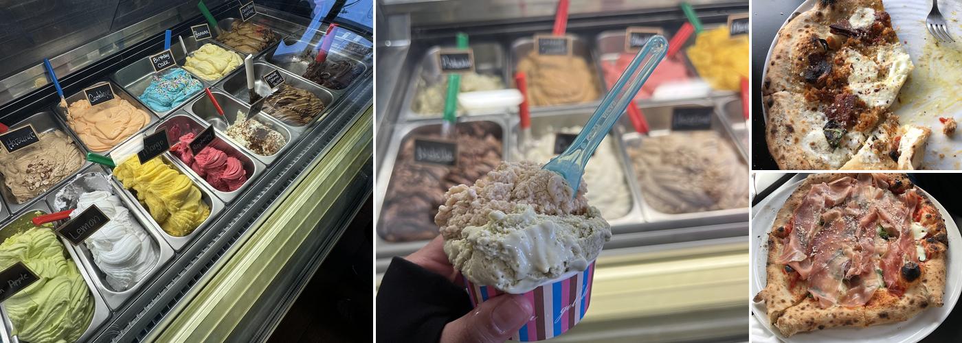 Belaggios Gelato Menu