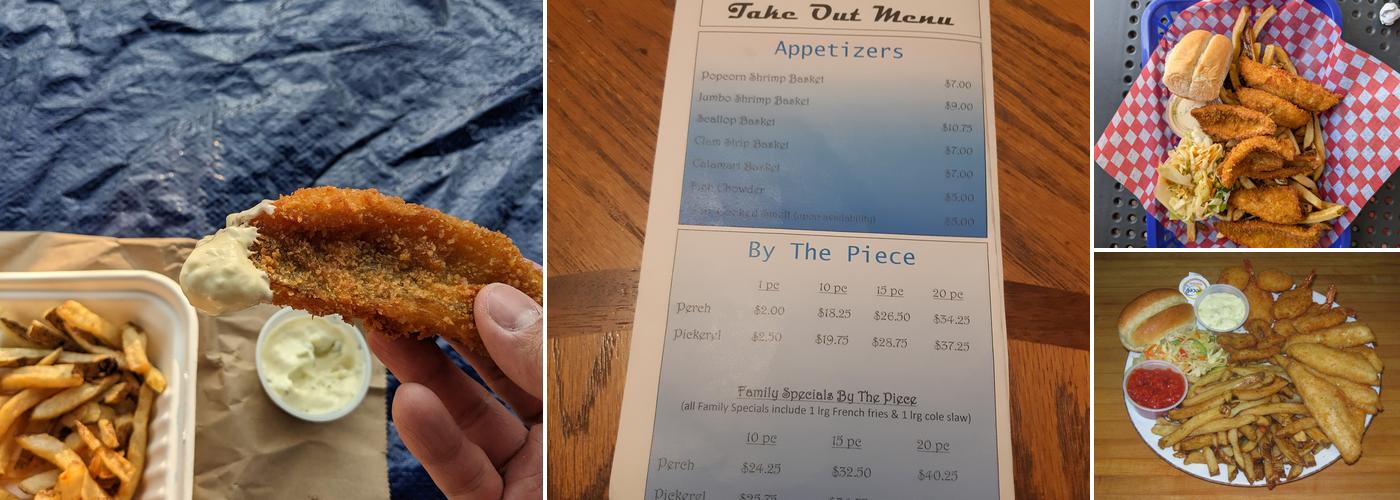 Minor Fisheries Ltd. - Fish & Chip Takeout, Restaurant & Fish Market Menu