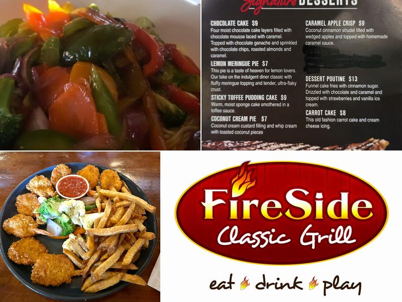 FireSide Classic Grill Menu