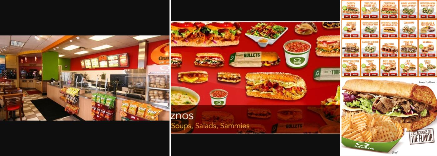 Quiznos Menu