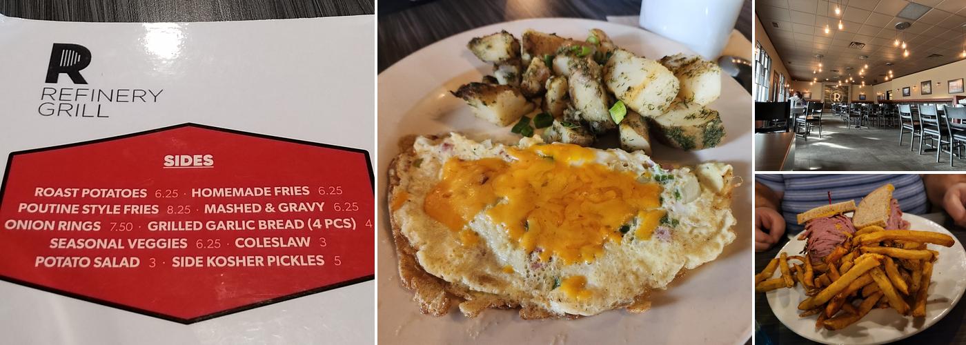 Refinery Grill Menu