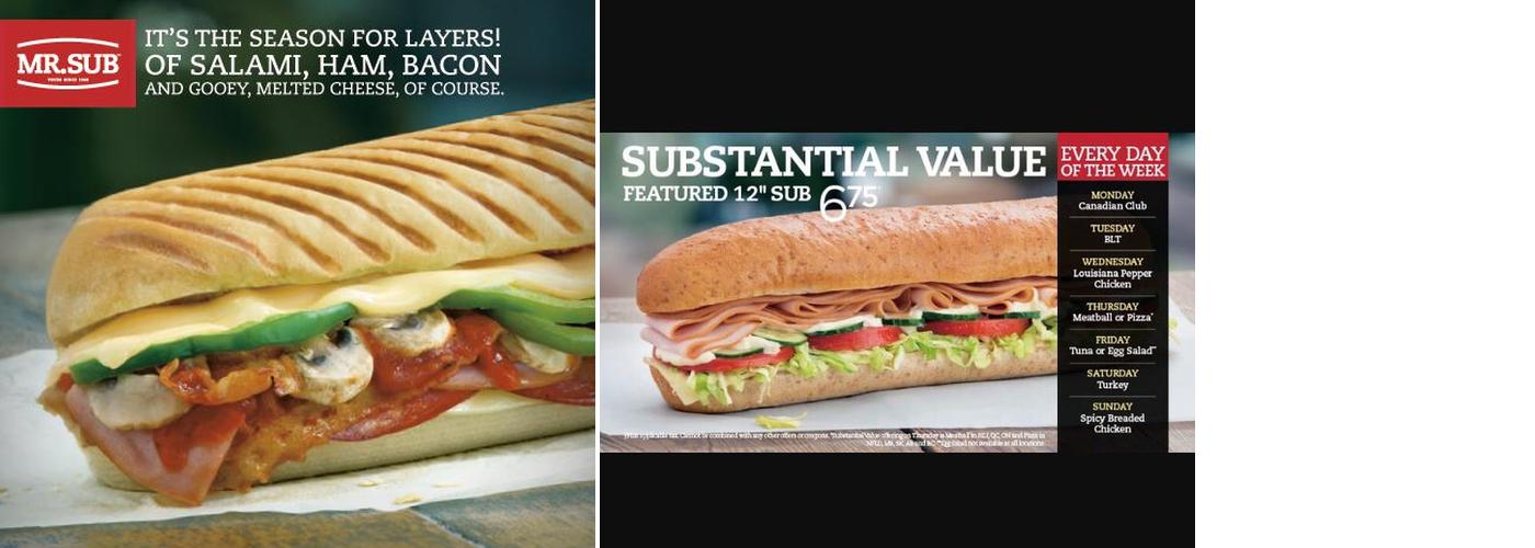 Mr.Sub Menu