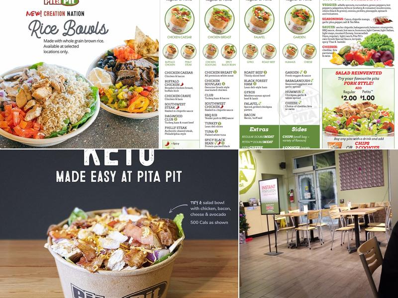 Pita Pit Menu