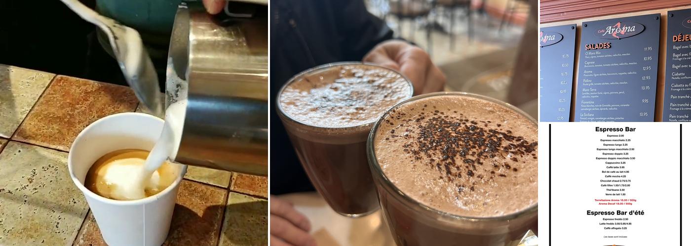 Cafe Aroma Paninoteca Menu