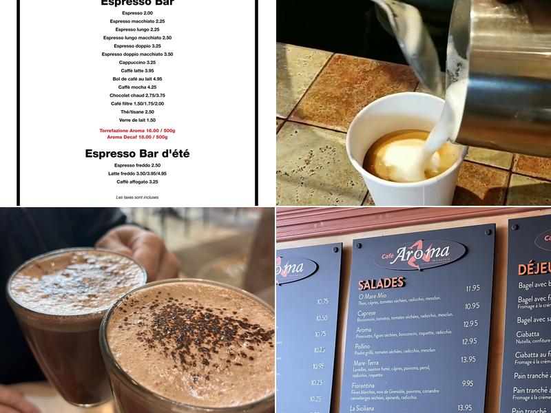 Cafe Aroma Paninoteca Menu