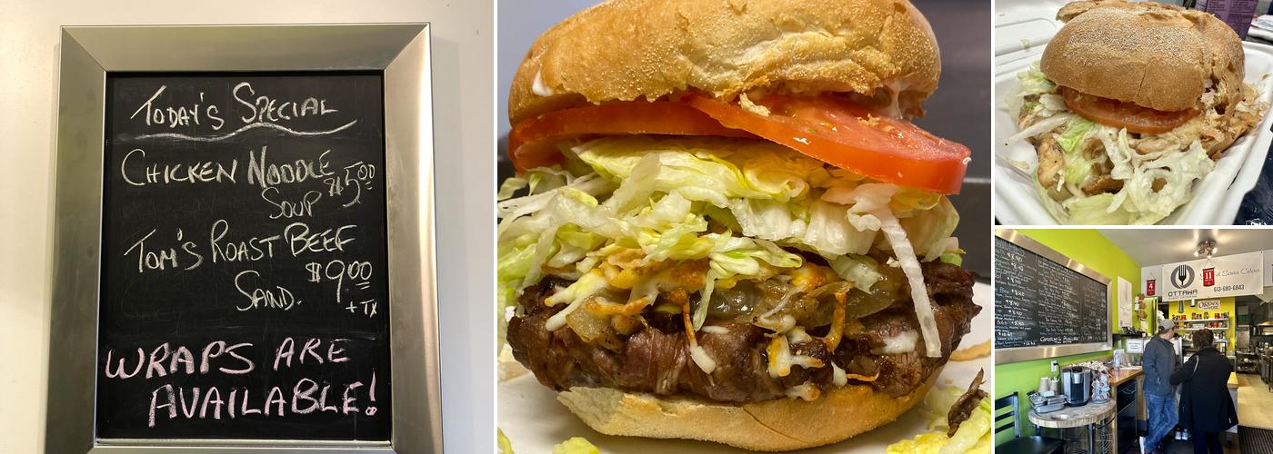 The Sandwich Stop Menu