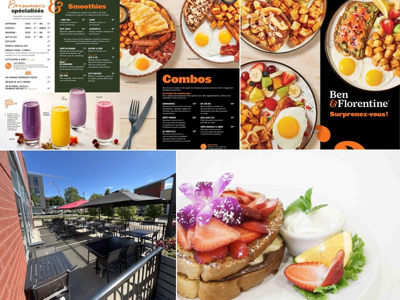 Ben & Florentine Menu