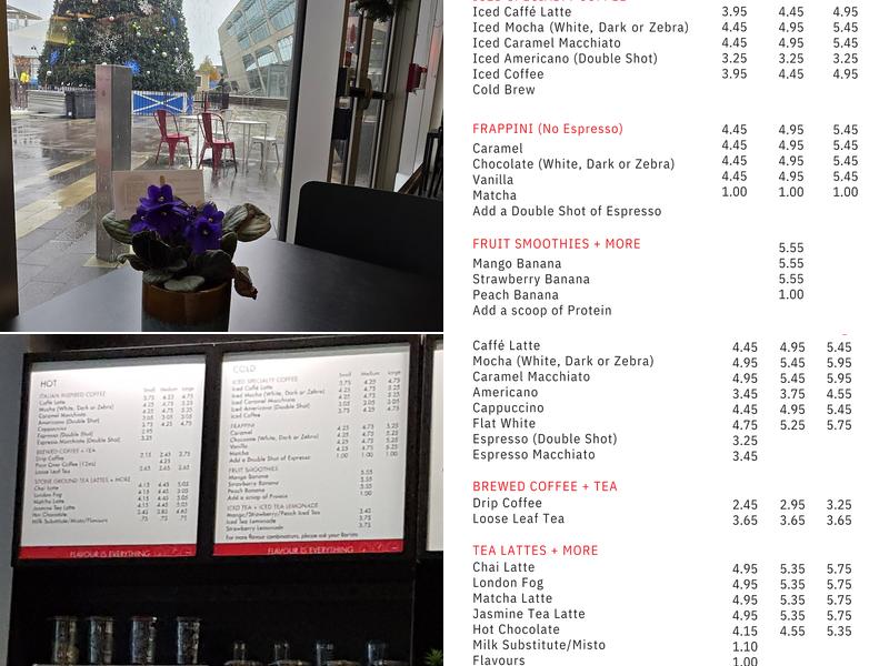 Take Five Café Menu