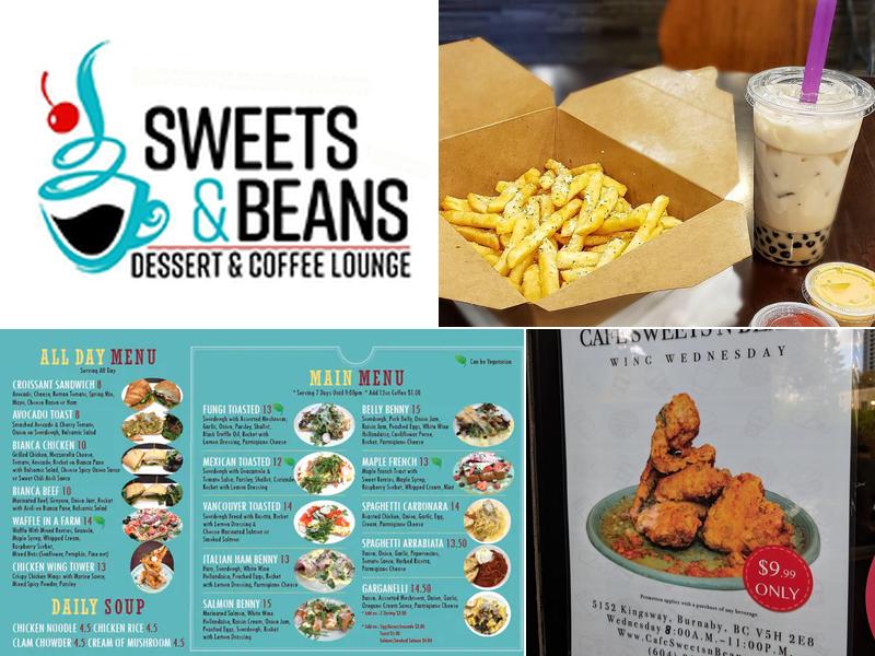 Sweets & Beans Menu