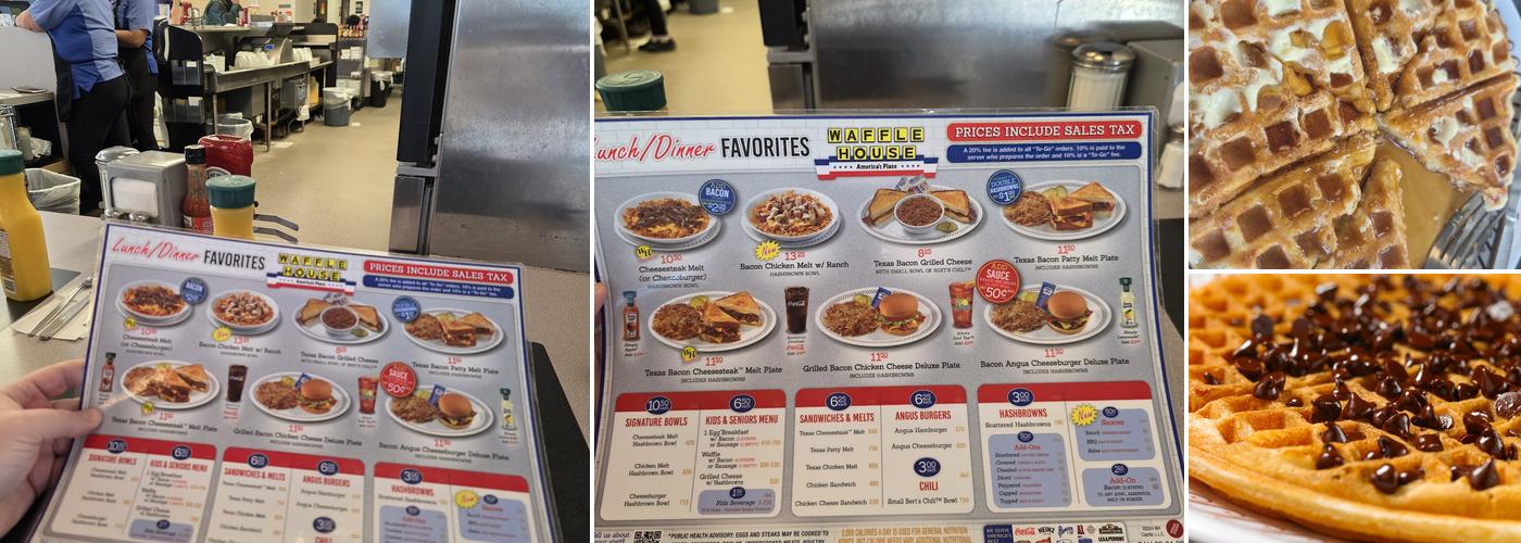 Waffle House Menu