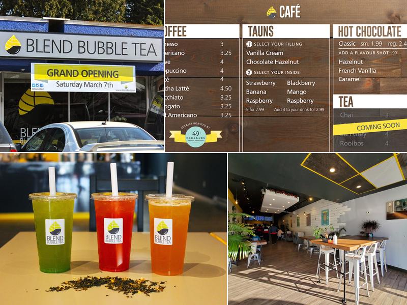Blend Bubble Tea Menu