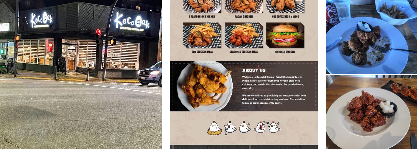 Kocodak Chicken & Bar Menu