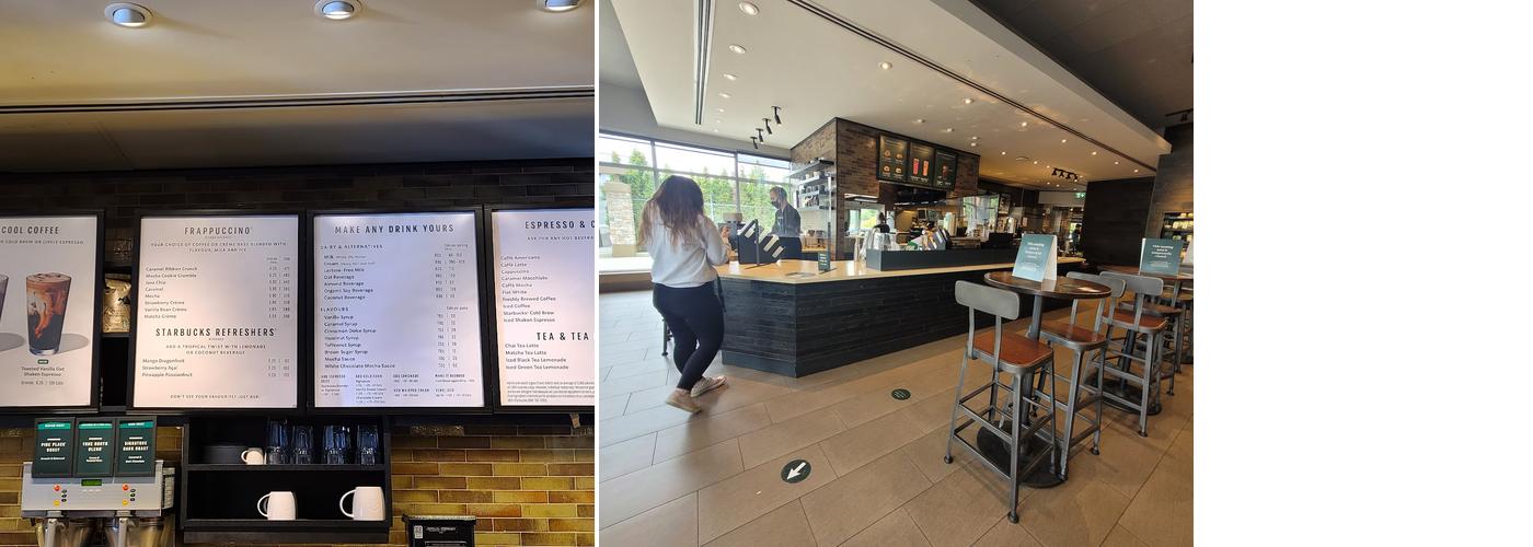Starbucks Menu