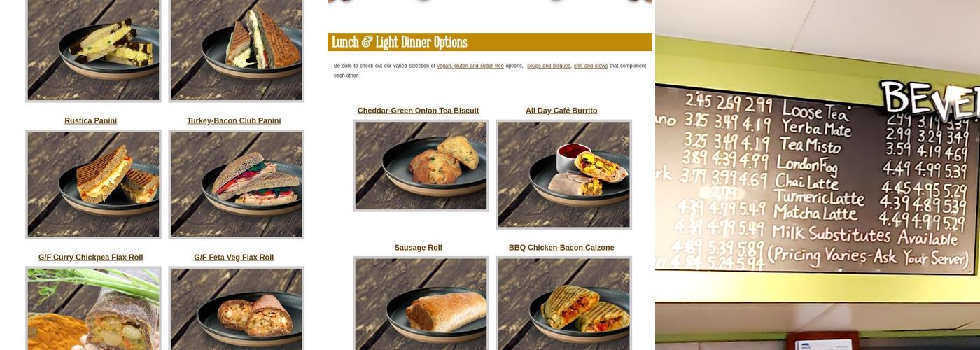 Serious Coffee View Royal Menu