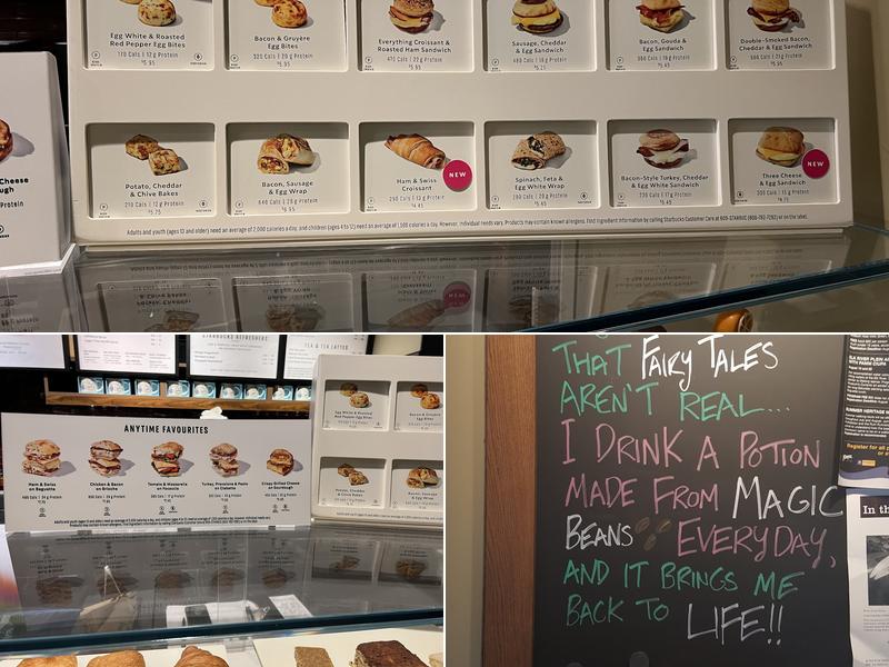 Starbucks Menu