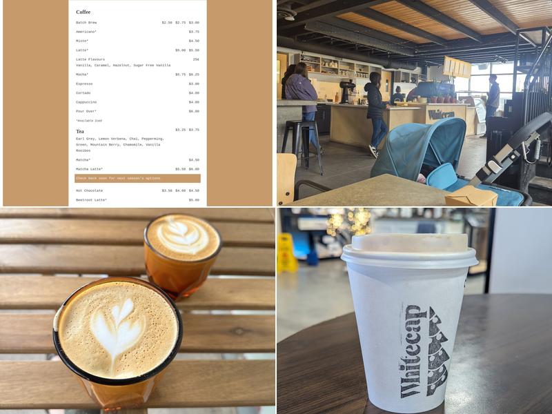 Whitecap Coffee Menu