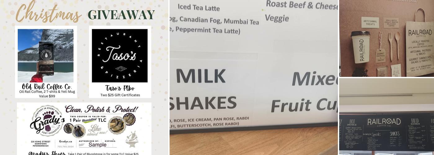 Railroad Coffee Co. Menu