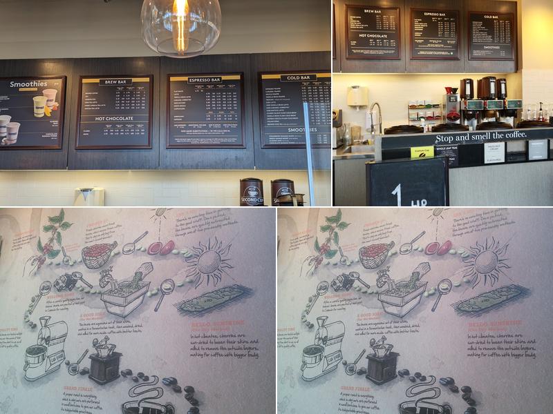 Second Cup Coffee Co. Menu