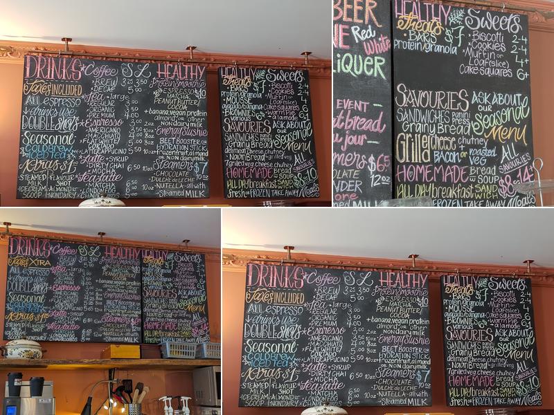 OpenStudio Art Cafe Menu