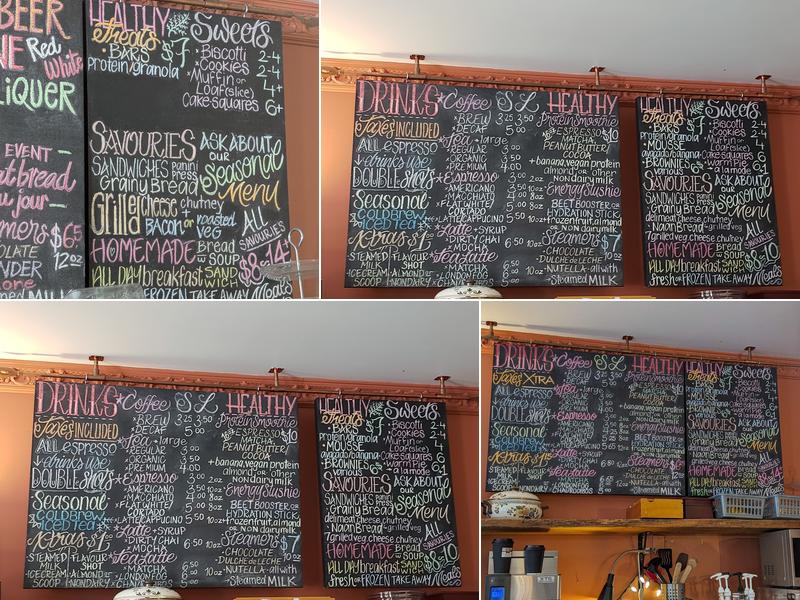 OpenStudio Art Cafe Menu