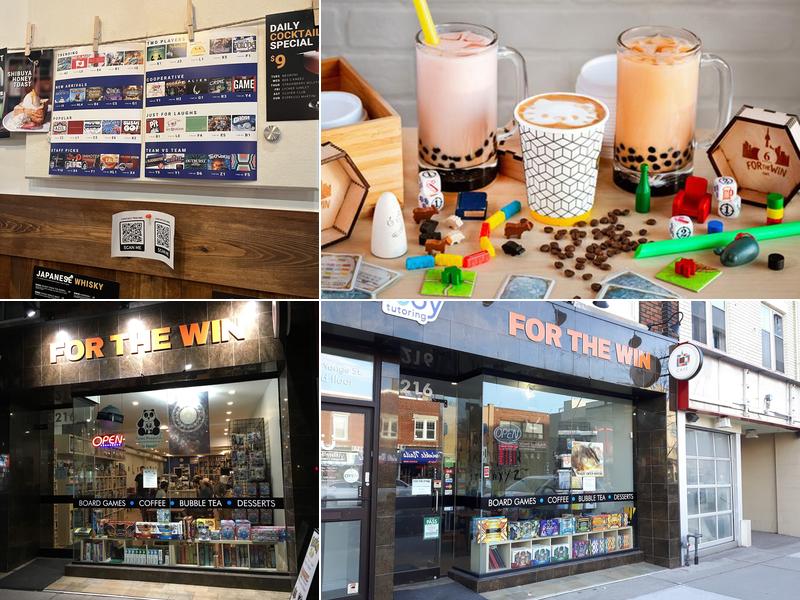 For The Win Board Game Cafe & Bar