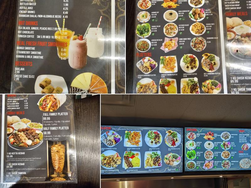 Diwan Menu