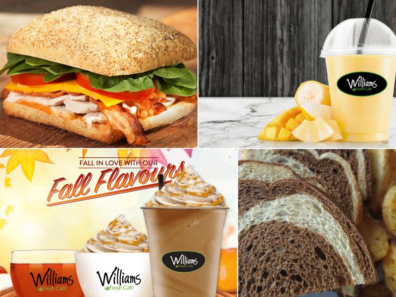 Williams Fresh Cafe Menu