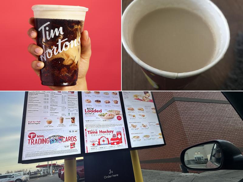 Tim Hortons Menu