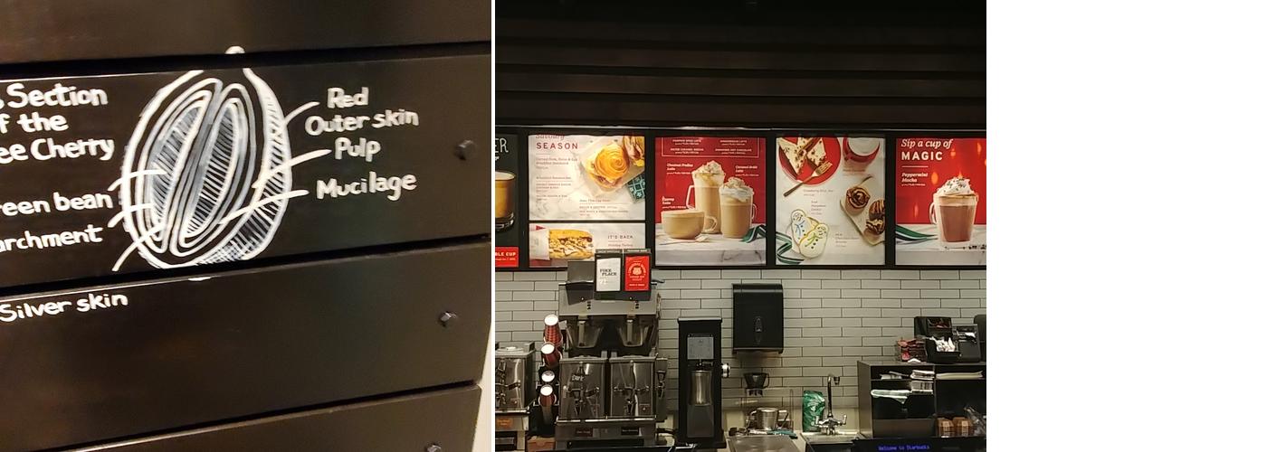 Starbucks Menu