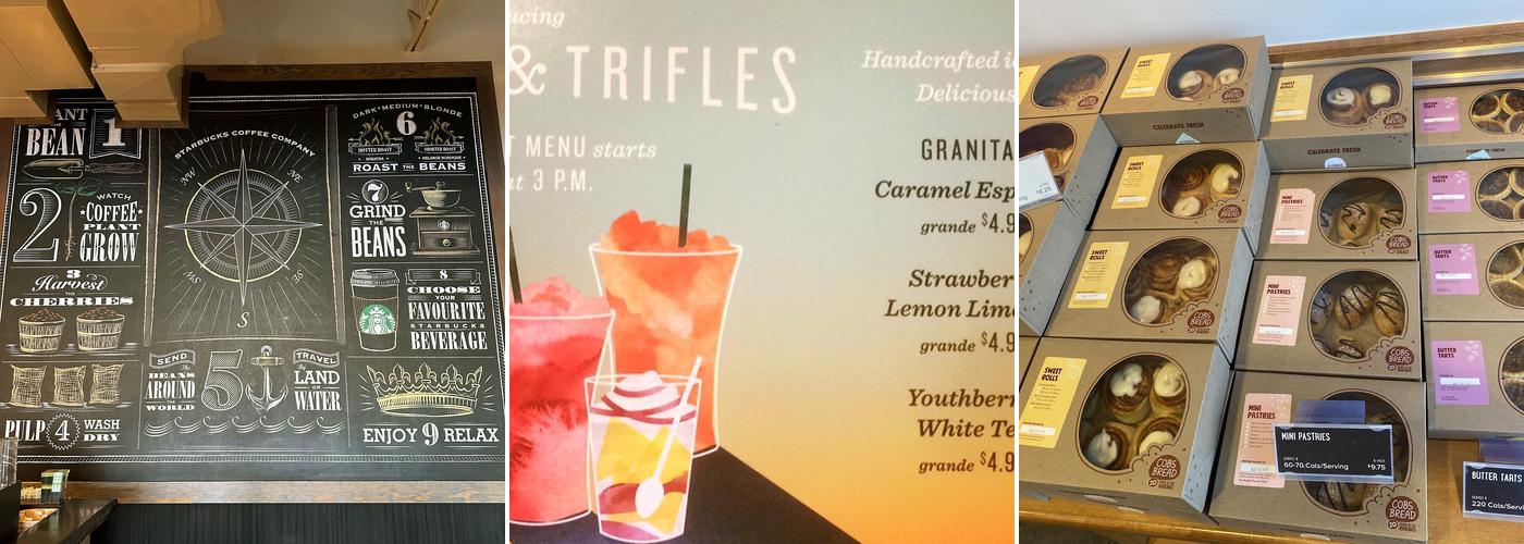 Starbucks Menu