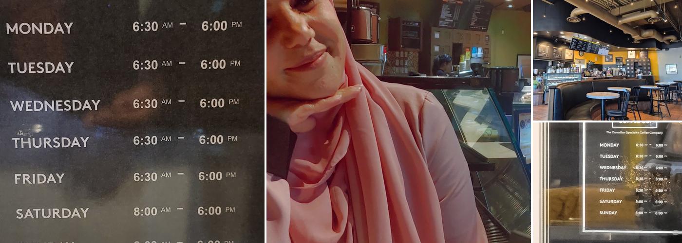 Second Cup Café Menu