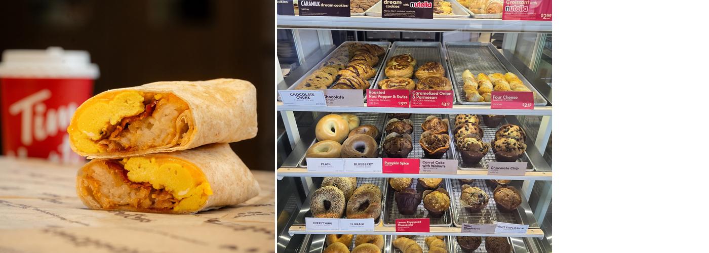 Tim Hortons Menu