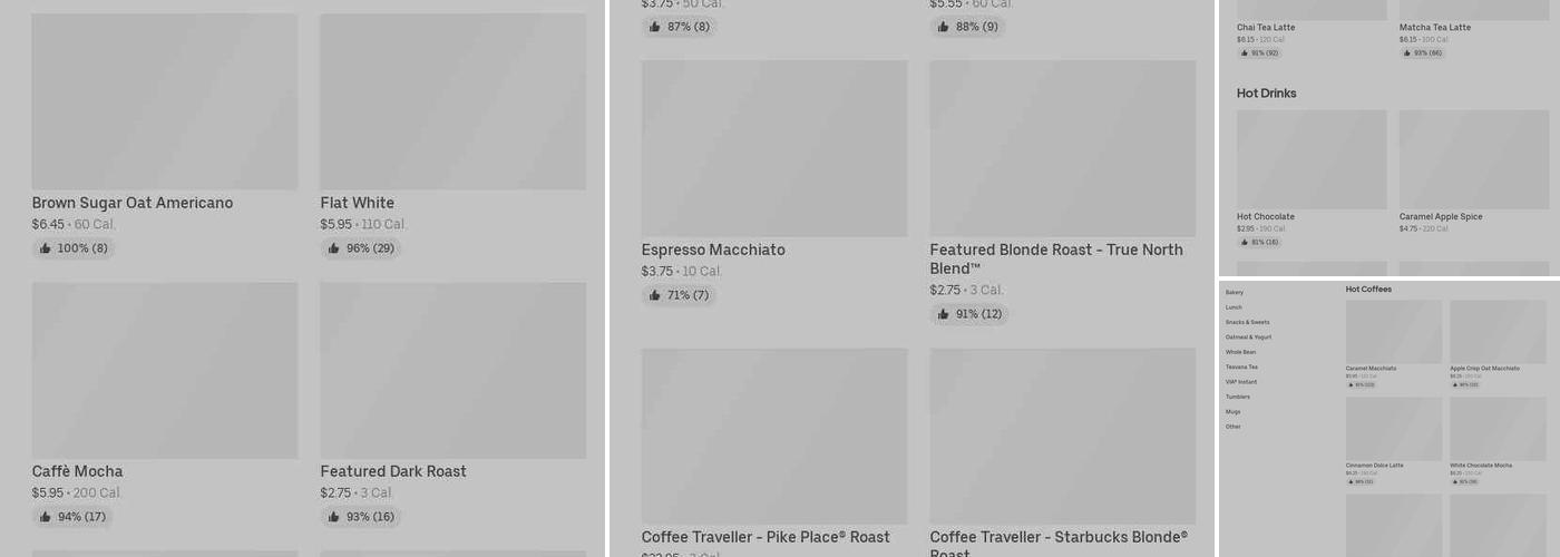 Starbucks Menu