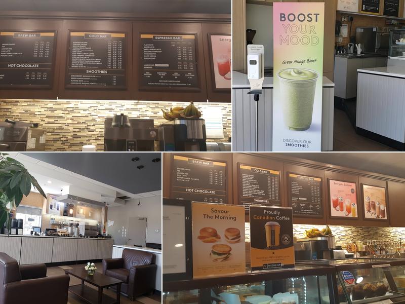 Second Cup Café Menu