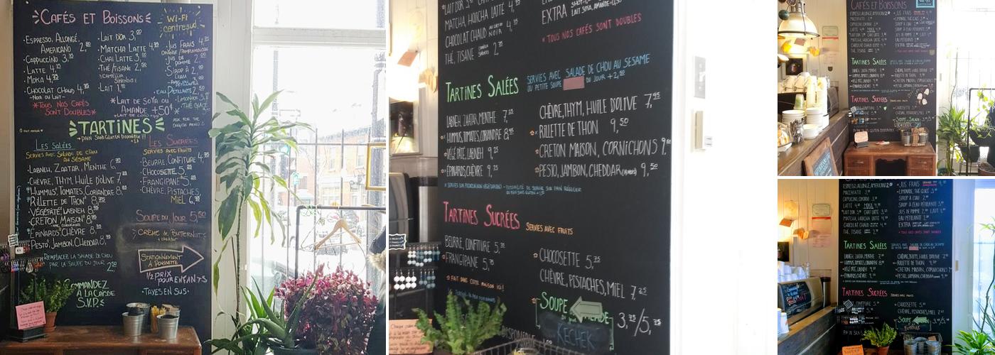 Café Sfouf Menu