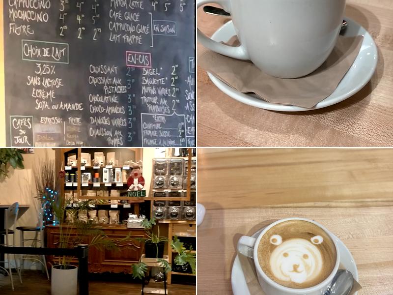 Les Cafés Européens Menu