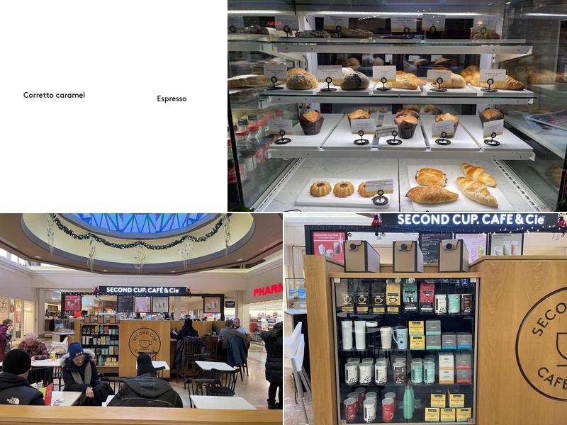 Second Cup Café Menu