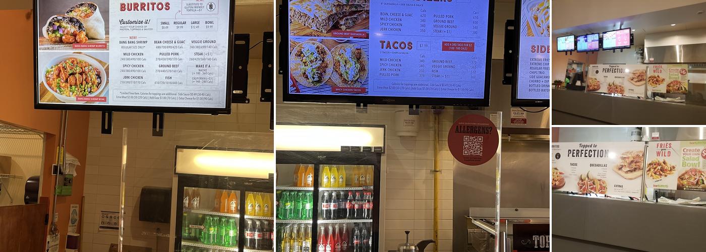 barBURRITO Menu