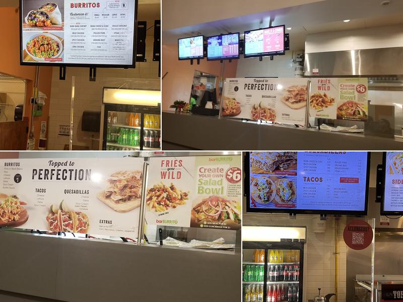 barBURRITO Menu