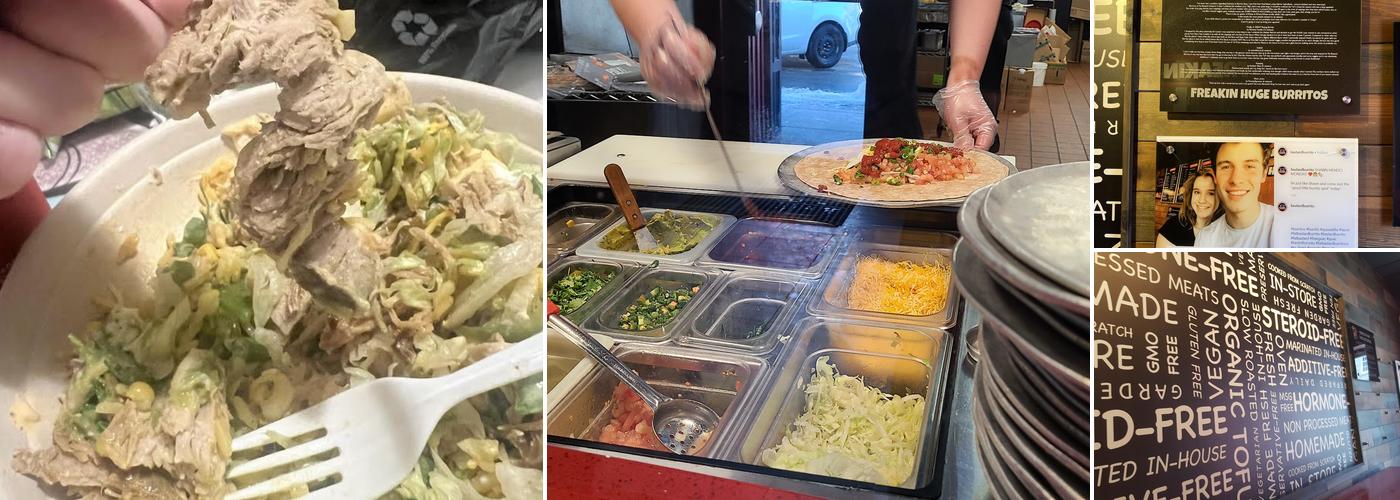 Fat Bastard Burrito Co. Menu